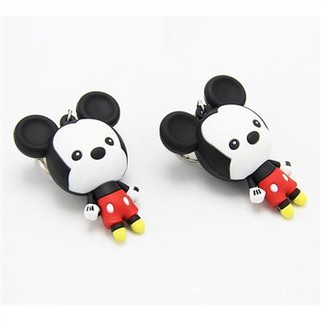 3D Anime tegneserie blød PVC nøglering